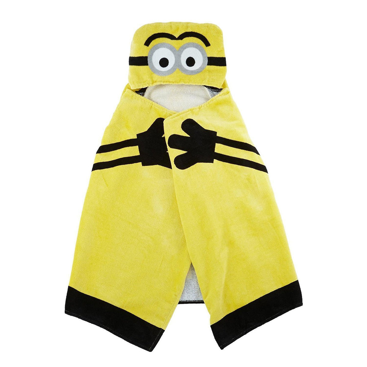 Despicable Me Minion Kids Towel Children Soft Thick Bath Hooded Wrap Around