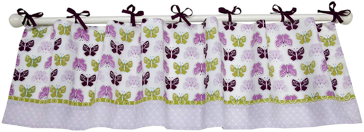 Kimberly Grant Bohemian Butterfly Window Valance (Discontinued by Manufacturer)