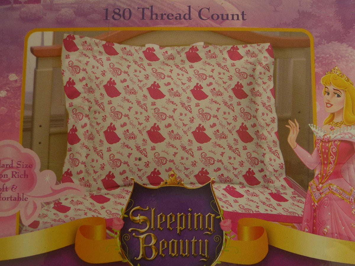 SLEEPING BEAUTY PILLOW SHAM "KEEP DREAMING"