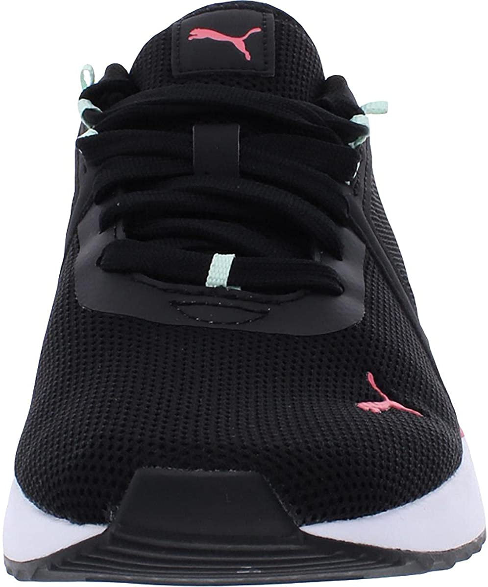 PUMA Womens Pacer Net Cage Sneakers Shoes Casual - Black - Size 6.5 M
