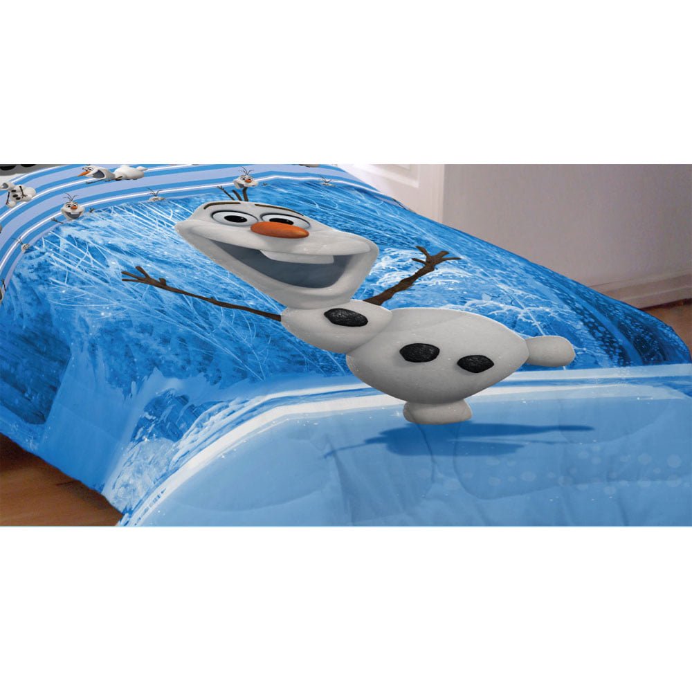 Disney Frozen Olaf Made of Snow Reversible Comforter, Twin