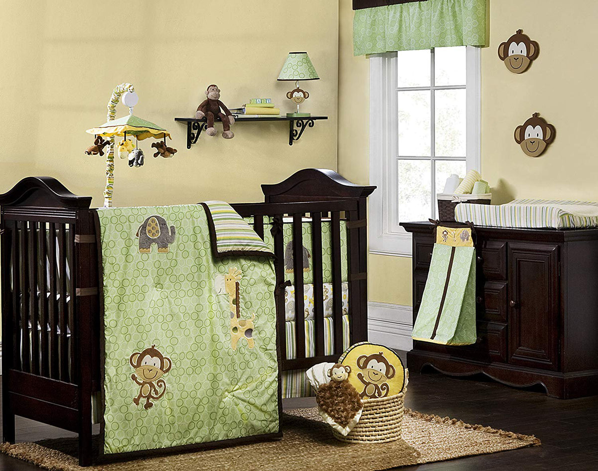 Monkey Velour Changing Pad Cover