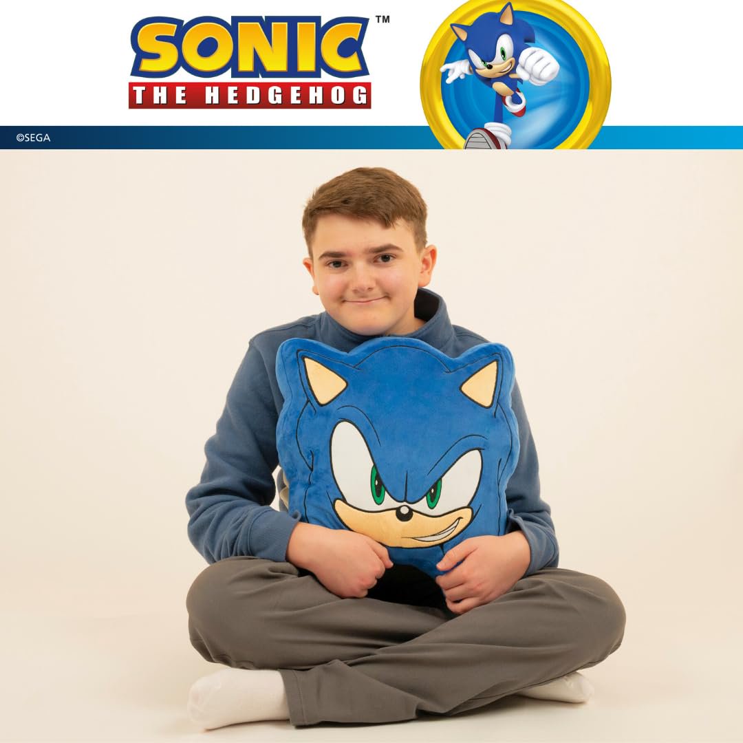 Franco Sonic The Hedgehog Anime Decorative Throw Pillow, 16" Inch