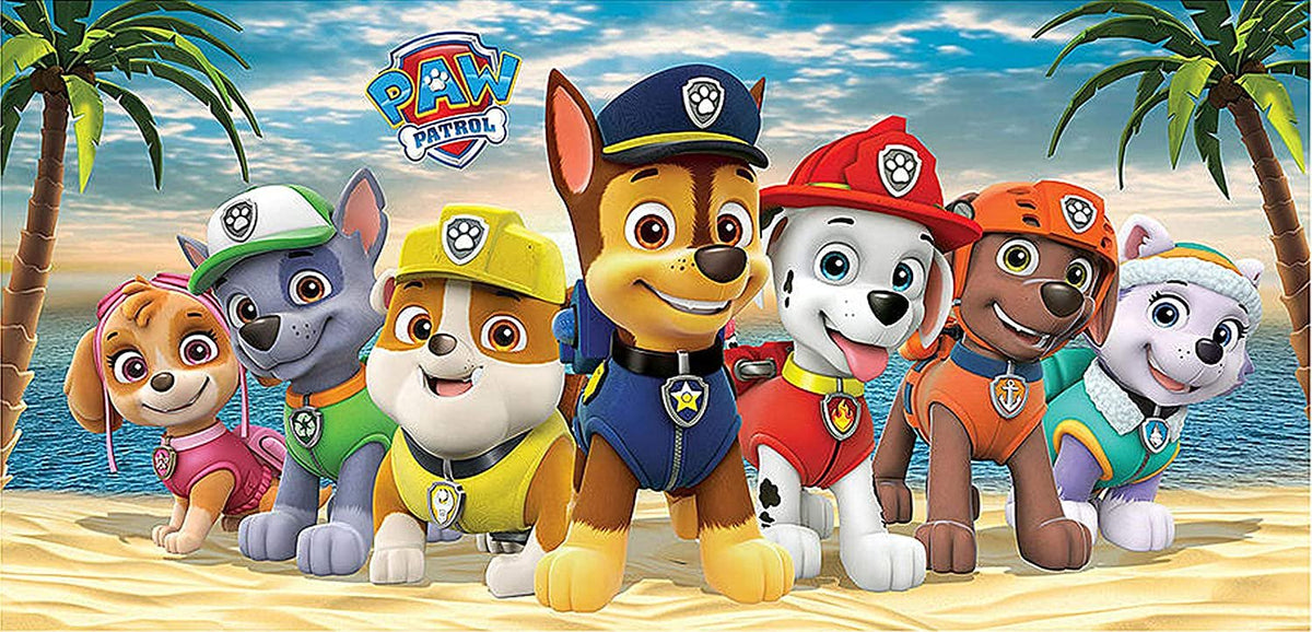 Paw Patrol Make A Stand Beach Towel