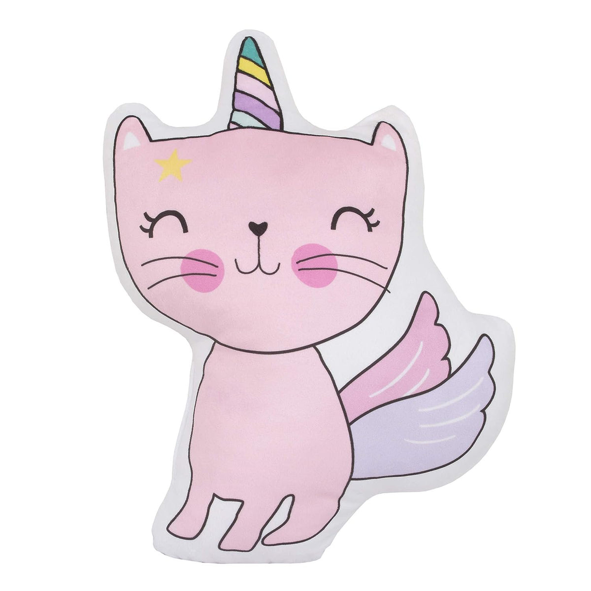 Everything Kids Caticorn Girl Power Decorative Pillow - 15" x 10"