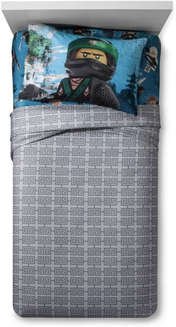 The Ninjago Movie Microfiber Twin Sheets