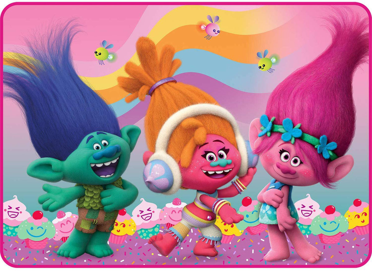 Dreamwork's Trolls "Show Me a Smile" Poppy Bedding Collection (30" x 46" Rug #193582446)