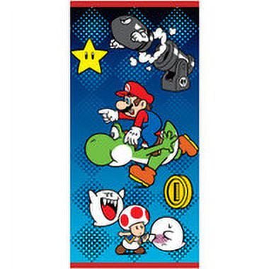 Super Mario "Repeat Champion" Beach Towel