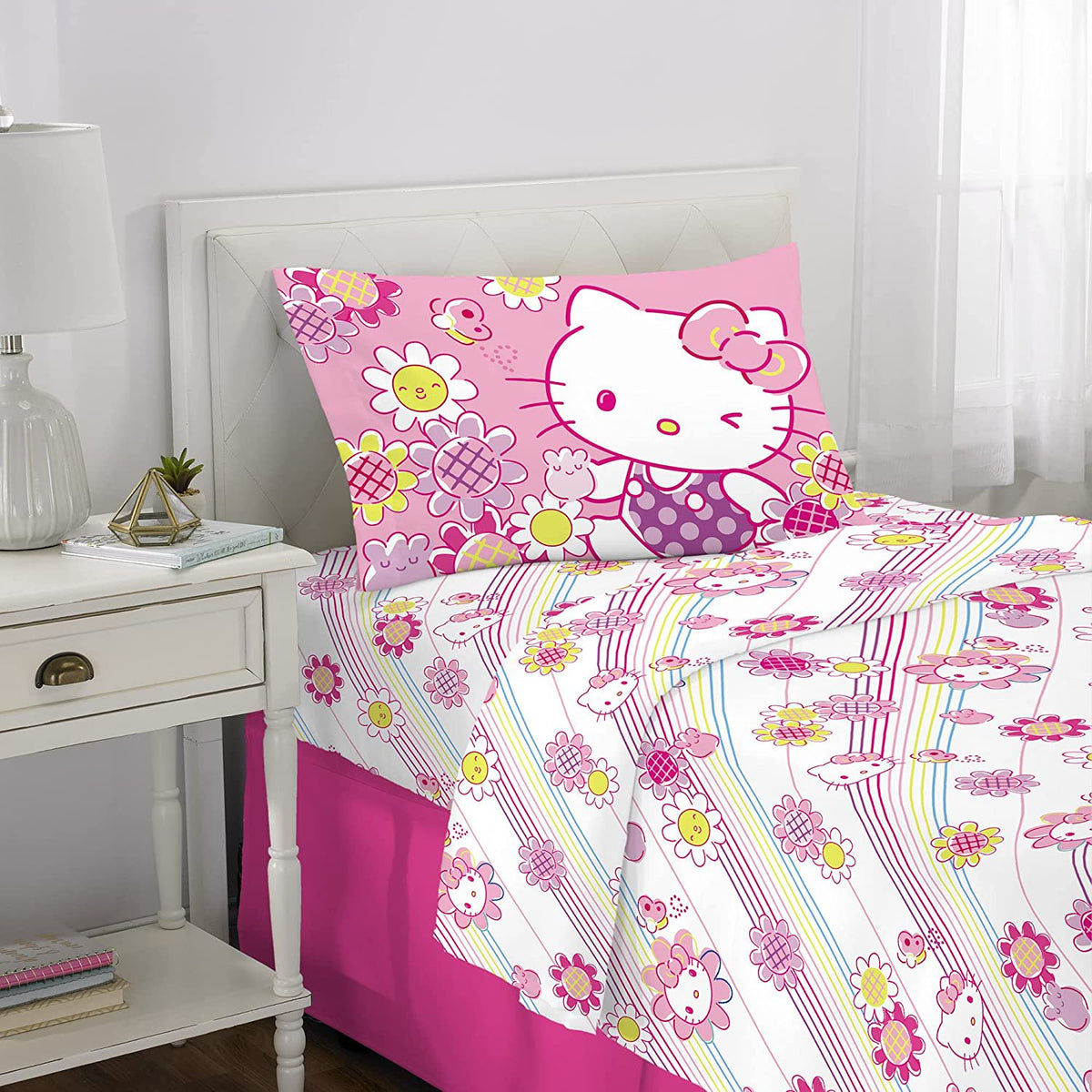 Sanrio Hello Kitty Twin Size Sheet Set