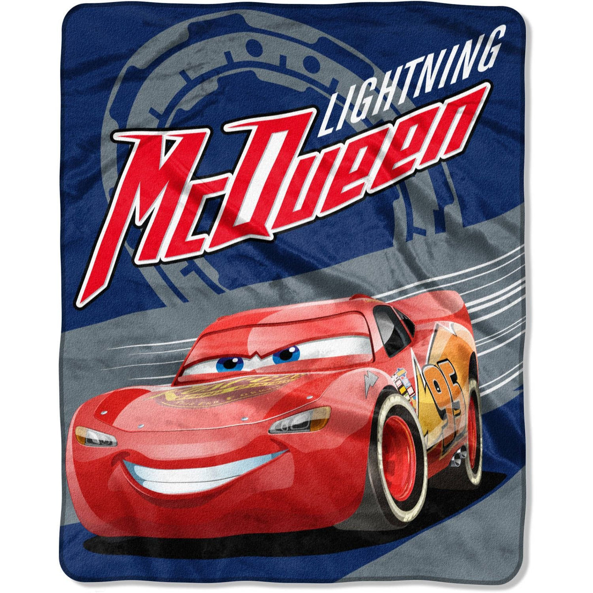 Disney Cars Movie 3 Soft Throw Blanket for Kids Lightning Mcqueen 40 x 50