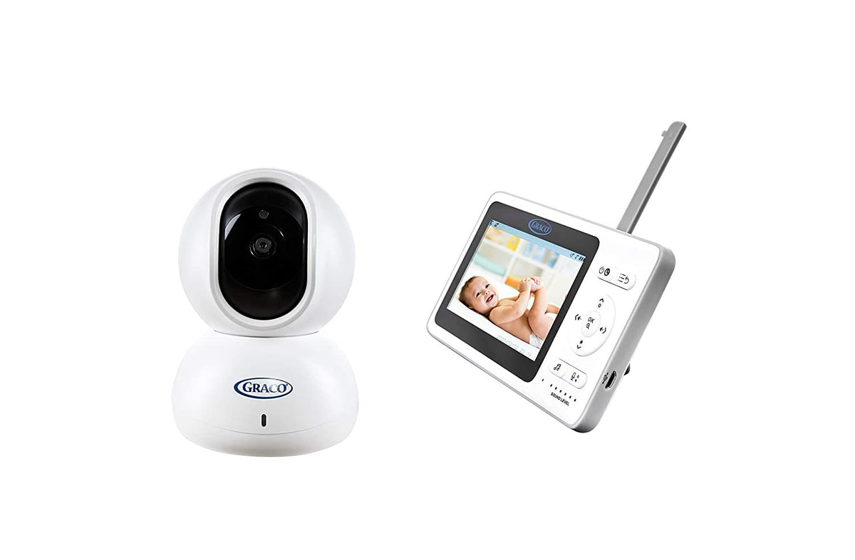 Graco Video Baby Monitor with Camera and Two Way Audio, 4.3 Inch Screen Wireless Transmission
