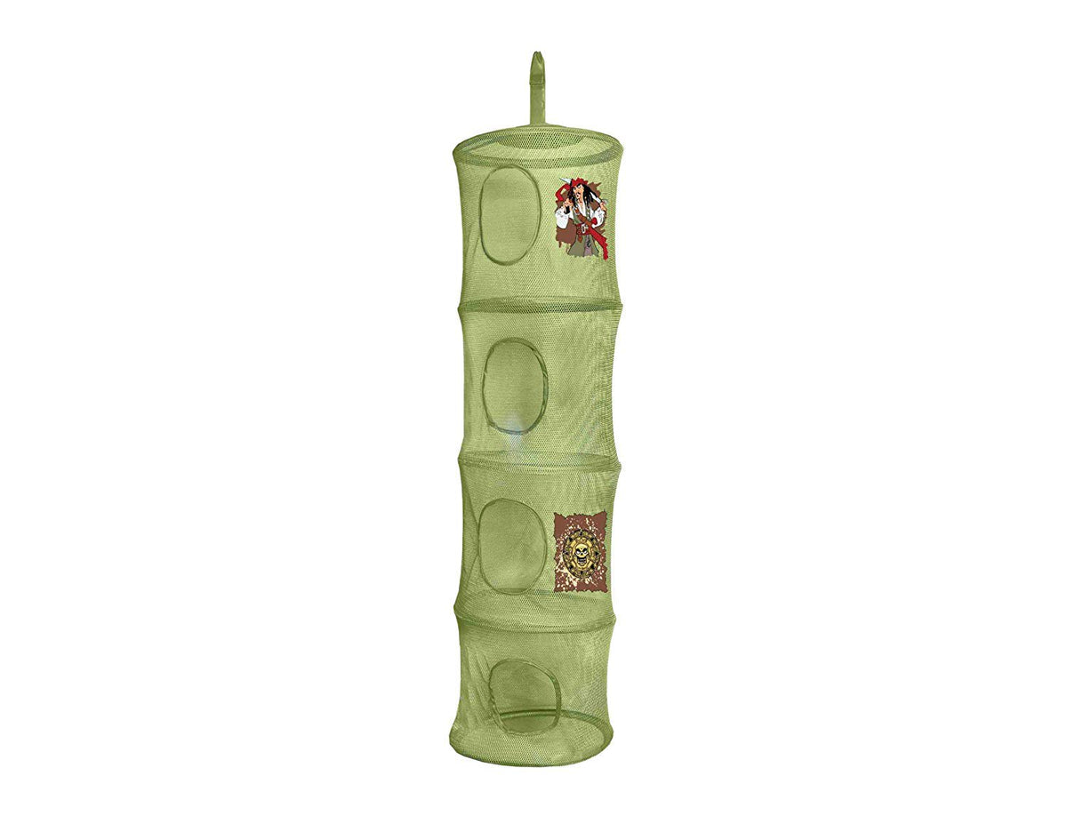 Idea Nuova Pirates Hanging Mesh Storage Green