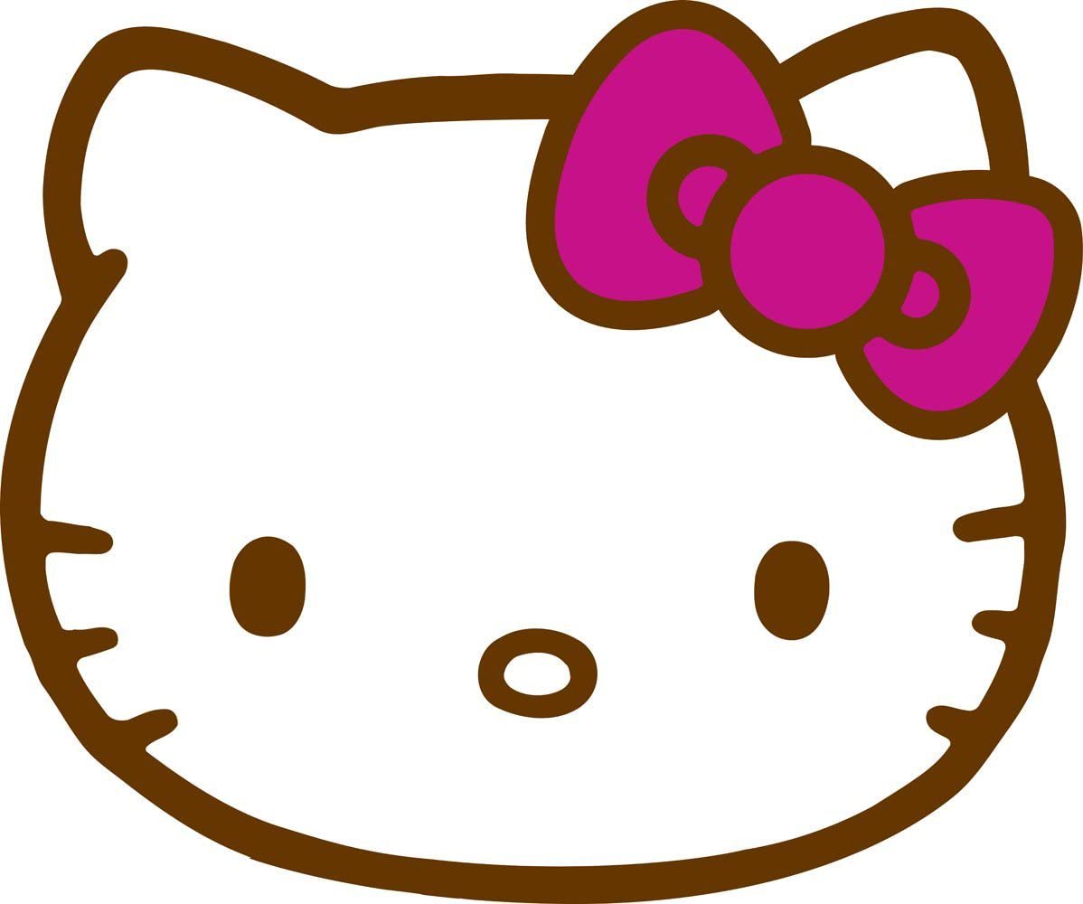 SANRIO Hello Kitty I Love You Rug - 25" by 23"
