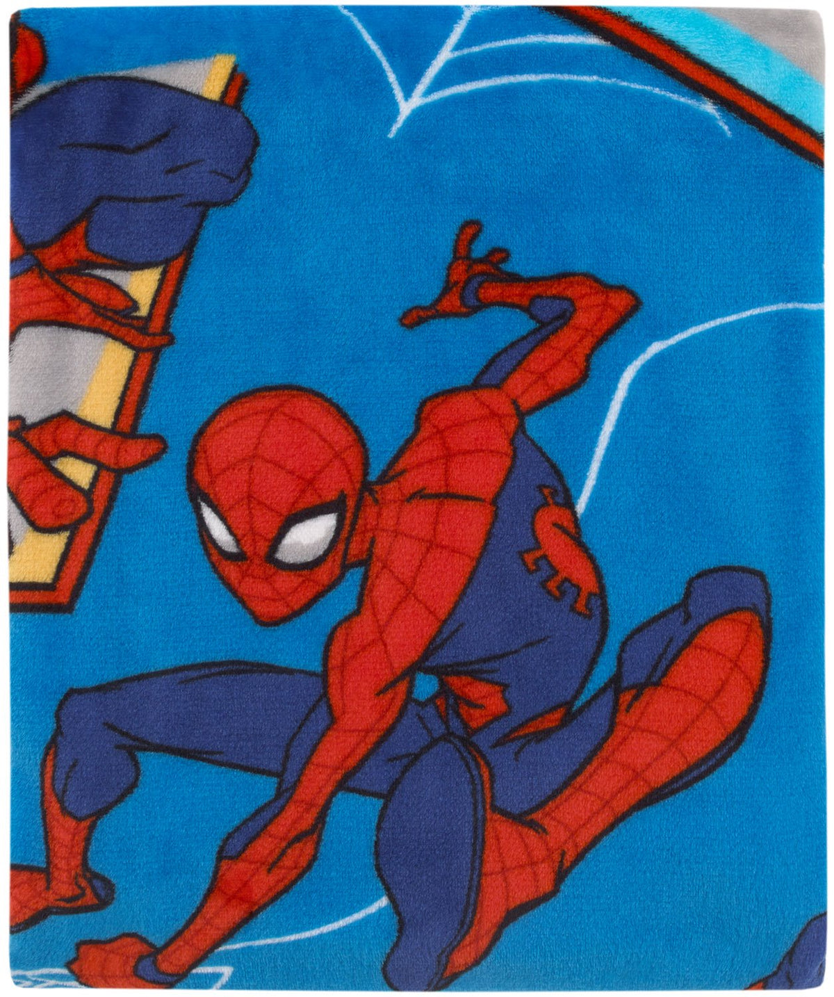 Marvel Spiderman Toddler Blanket - 40” X 50” - Super Soft, Plush, Warm and Comfortable