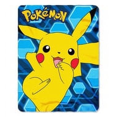 Pokemon "Pikachu" Fleece Throw Blanket