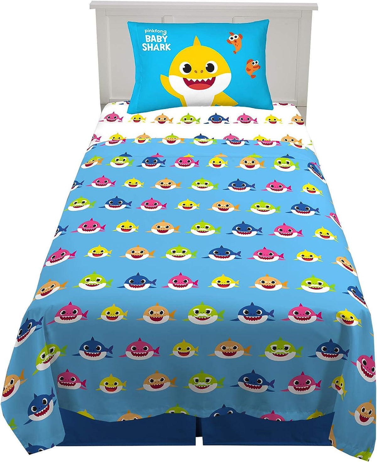 Baby Shark Twin Size Sheet Set