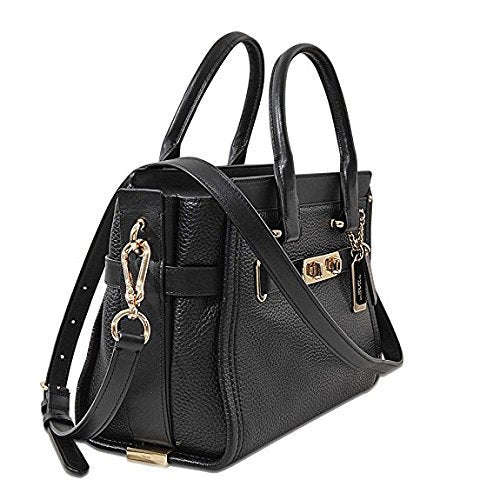 COACH Women's Coach Swagger Carryall 27 In Pebble Leather Li/Oxblood One Size