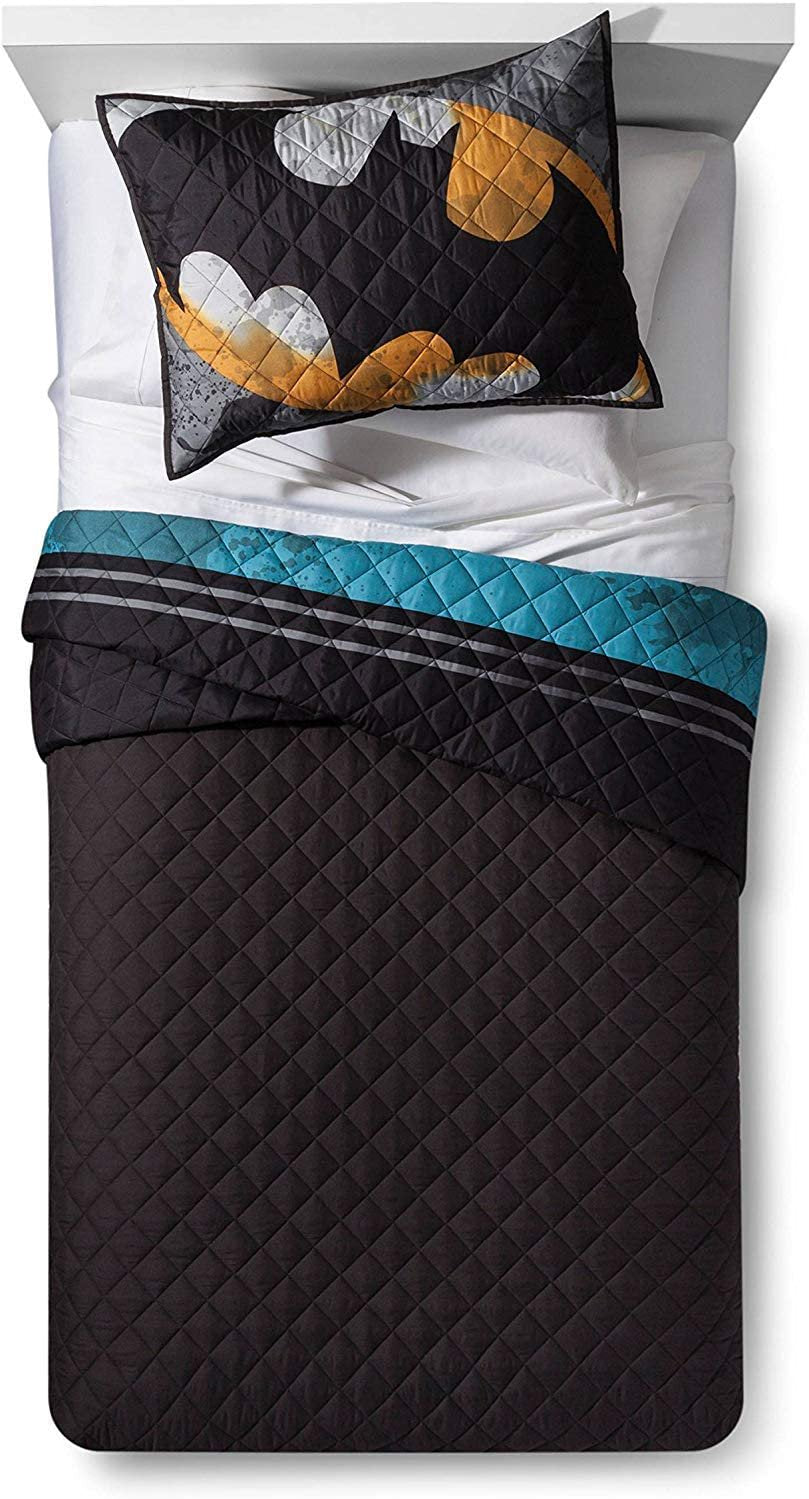 Batman Quilt Twin/Full and Sham