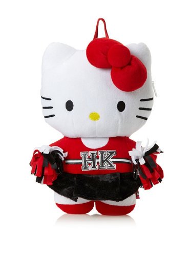 Plush Backpack - Hello Kitty - Cheerleader 13.5"