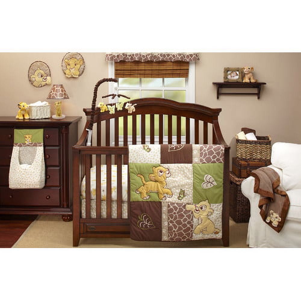 Disney Lion King Go Wild 4 Piece Crib Bedding Set