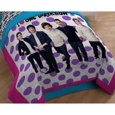 One Direction Twin Comforter 1D Patchwork Bedding