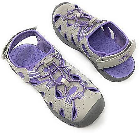Khombu Kids Athletic Girls Purple Active Sandals Size 3
