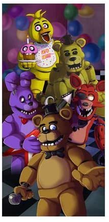 Five Nights at Freddys Beach Towel