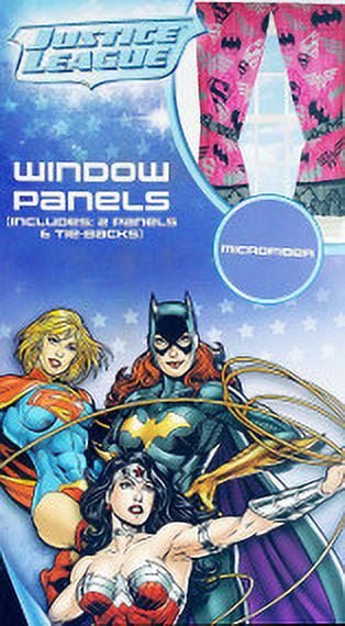 Justice League Window Panels
