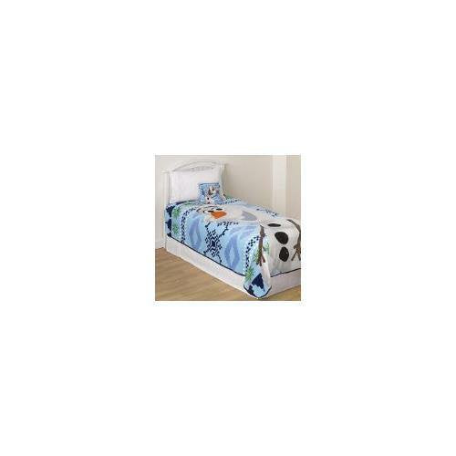 Disney Frozen Olaf Micro Raschel Blanket 62 by 90-Inch