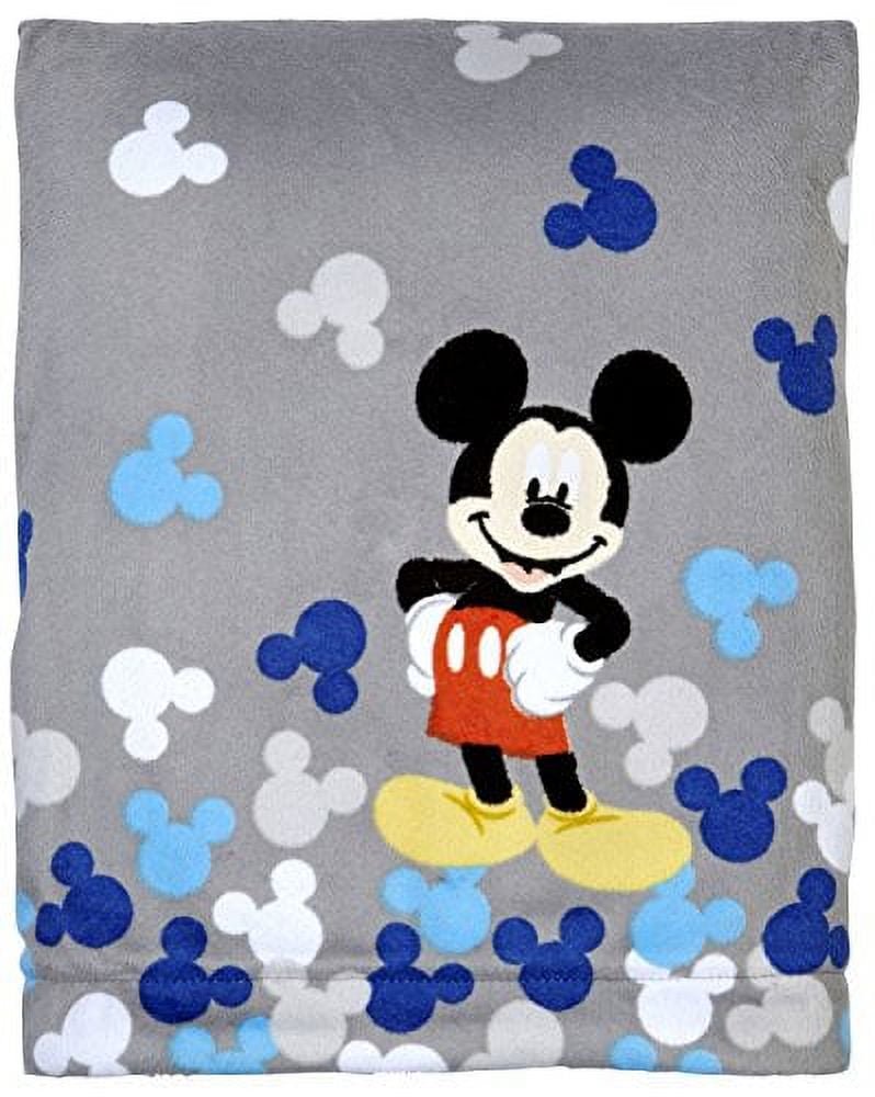 Disney MIckey Mouse Printed Velboa Baby Blanket