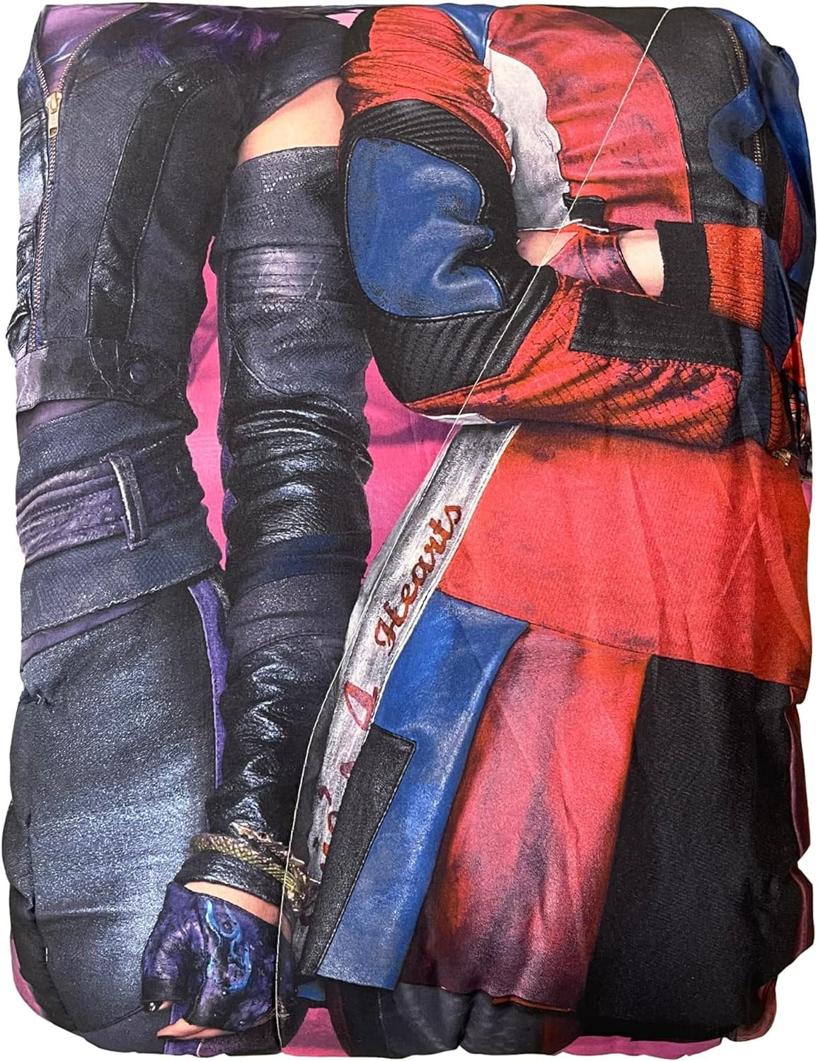 Disney Descendants 3 Twin Reversible Comforter - Wickedly Fabulous Featuring: Evie & Mal