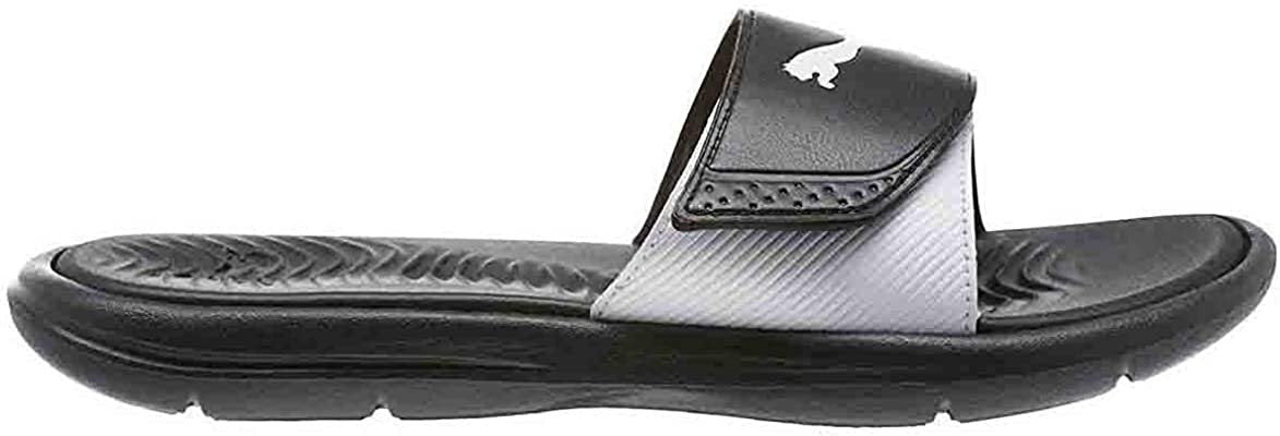PUMA Ladies Slide Sandal (7, Black)
