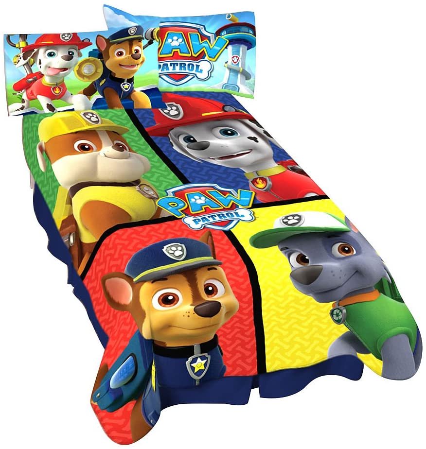 Franco Paw Patrol Saving Our Friends Twin Blanket - 62" x 90"
