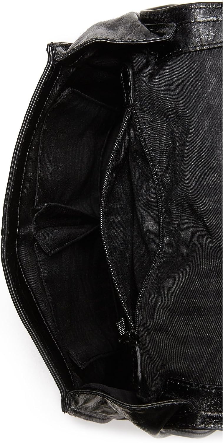 Rebecca Minkoff Vanity Saddle Bag, Black