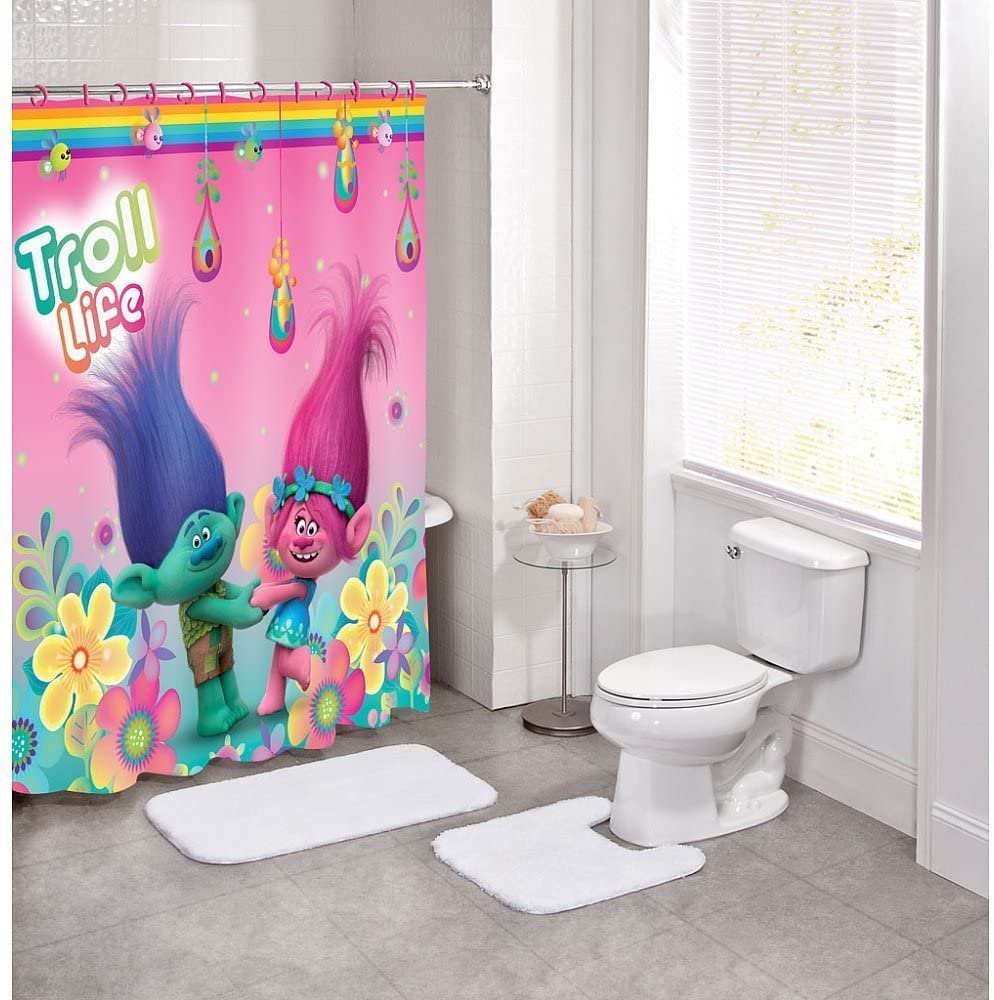 Trolls Hugfest Shower Curtain
