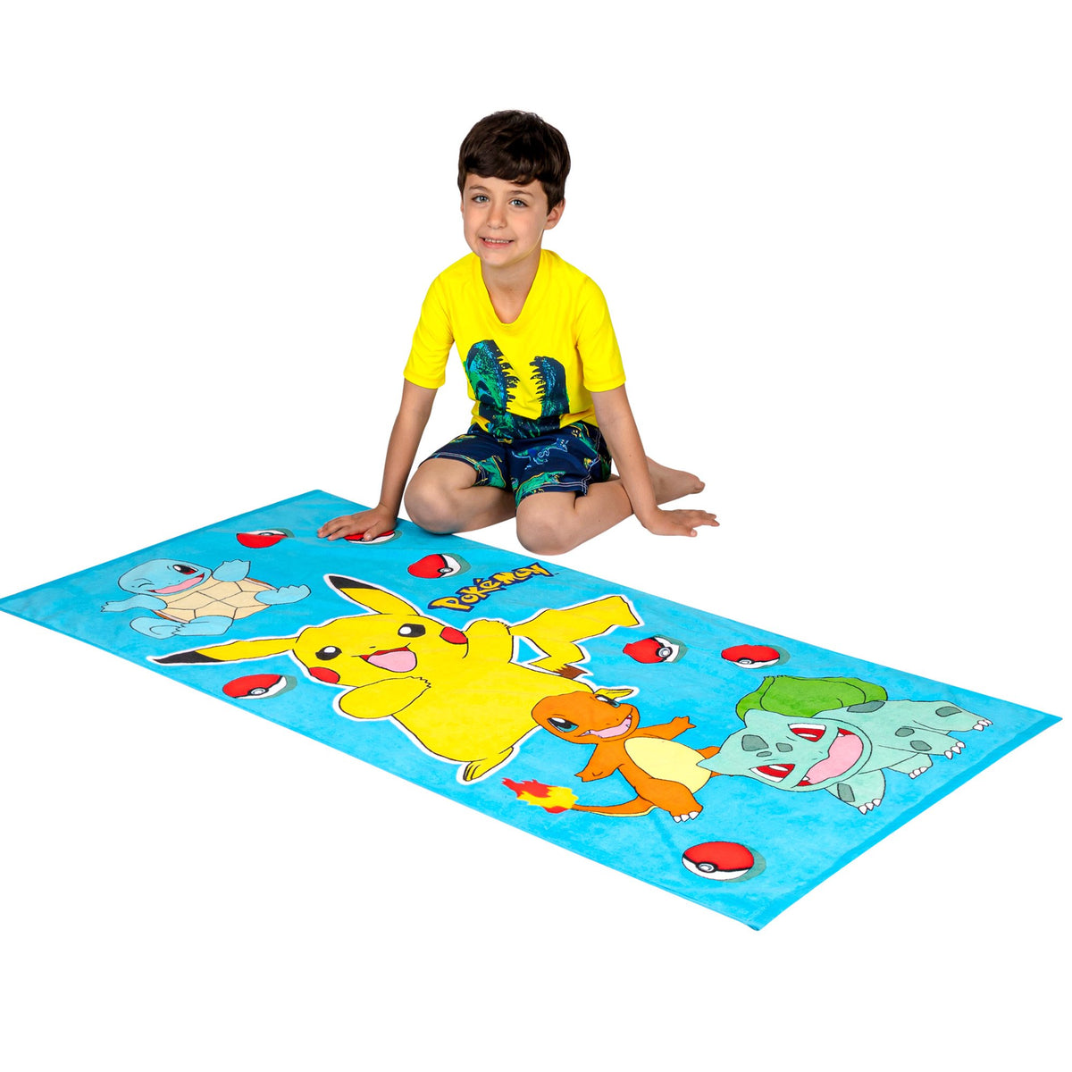 Pokemon Kids Beach Towel Soft and Absorbent 28" x 58"