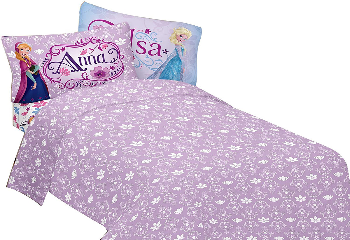Disney Frozen Celebrate Love Sheet Set, Twin