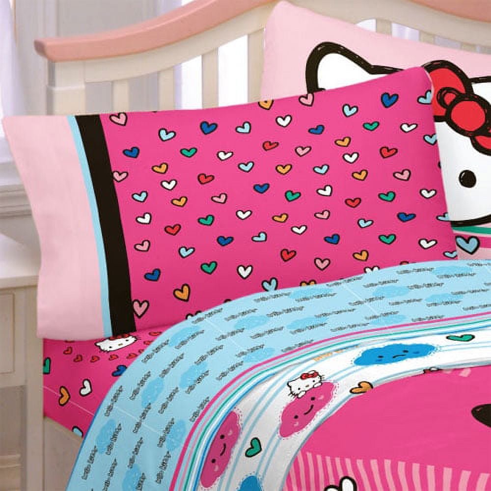 Hello Kitty Bed Sheet Set Free Time Bedding Accessories