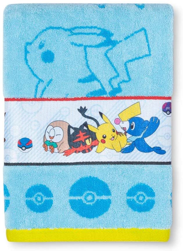 Franco GP Pokemon Speed Moves Bath Towel