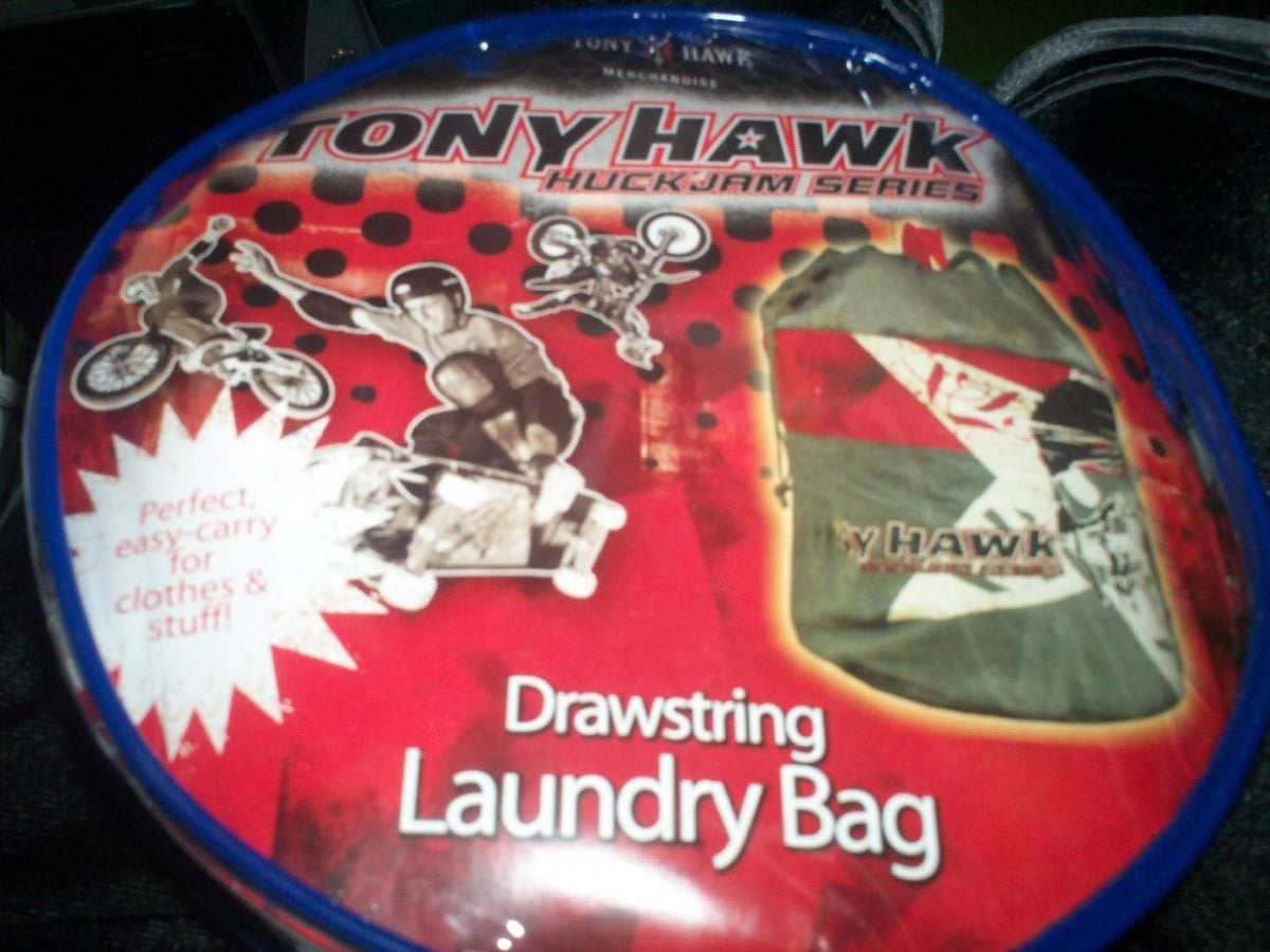 Tony Hawk Huckjam Series Drawstring Laundry Bag
