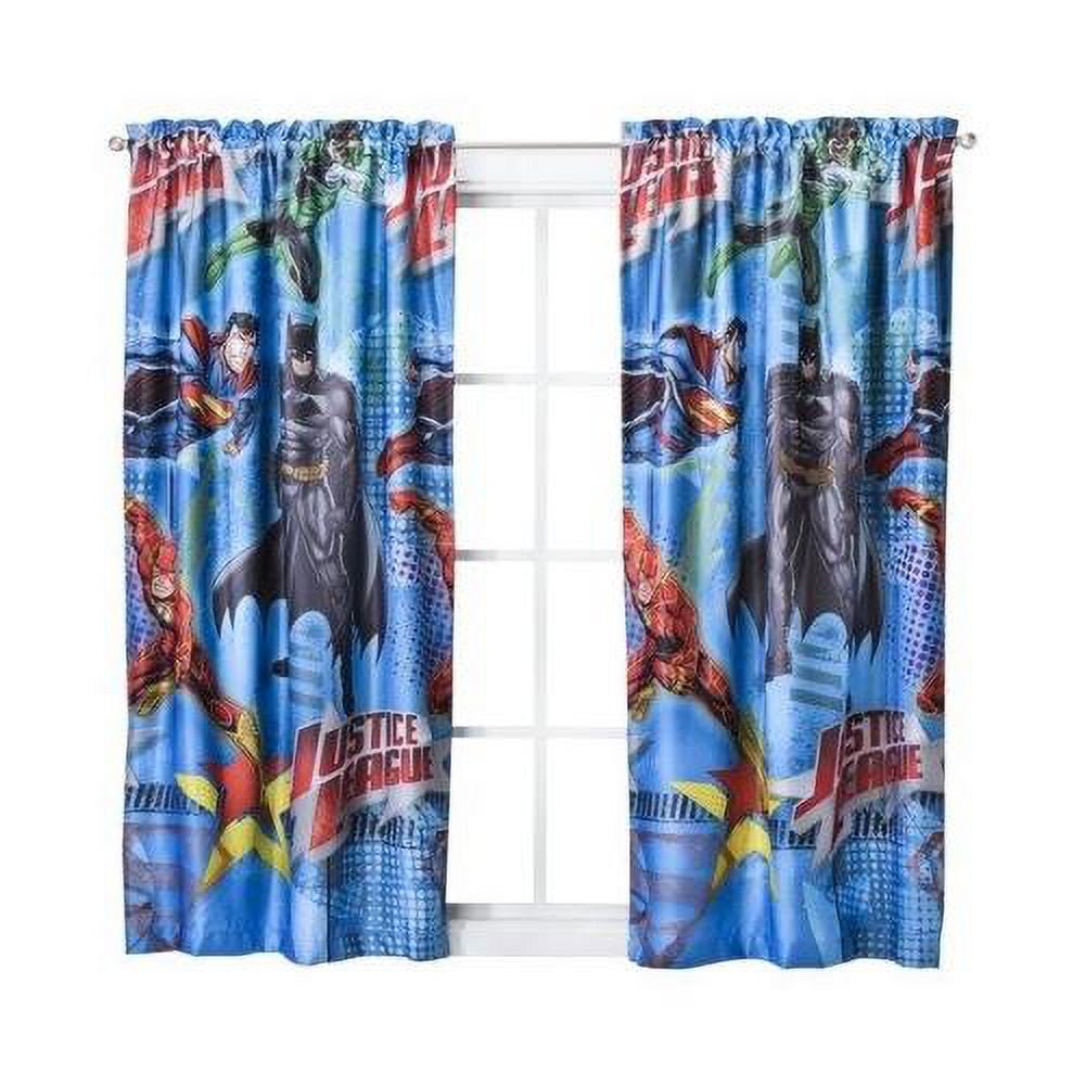 Justice League Blackout Window Panel Drape - 42x63"