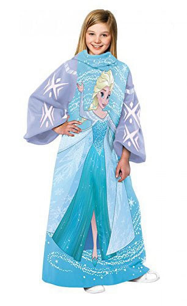 Frozen, Swirling Storm Youth Comfy Throw with Sleeves, 48" x 48"