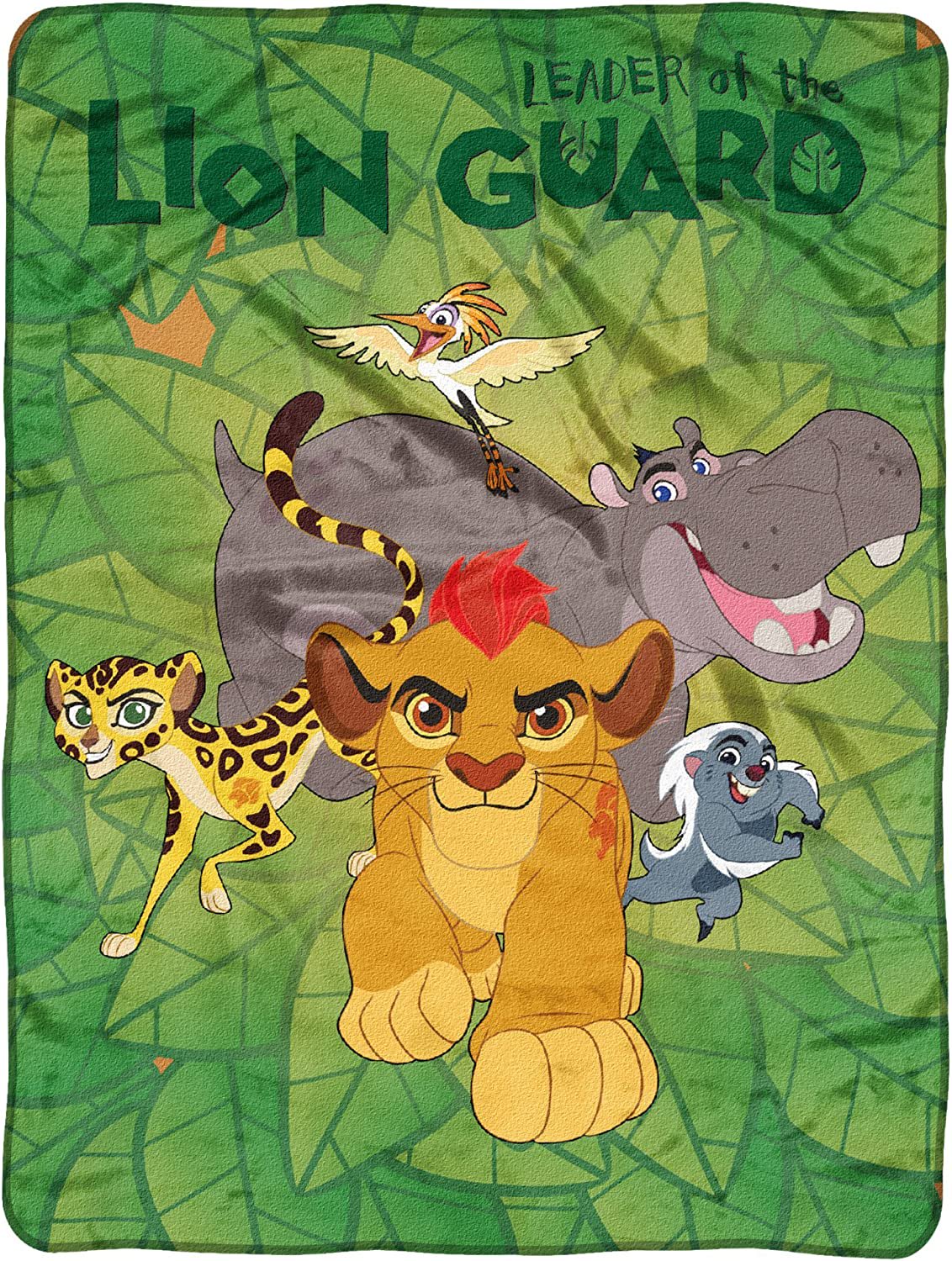 Disney's The Lion Guard, "Crew" Micro Raschel Throw Blanket, 46" x 60"