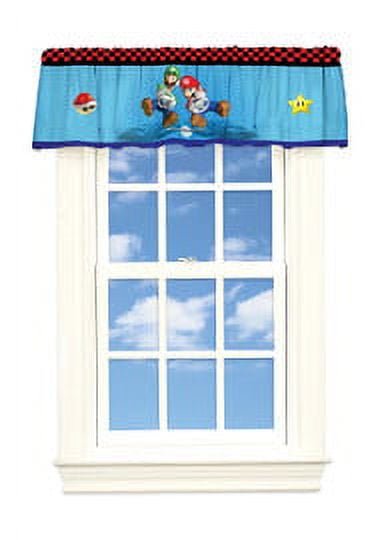 Super Mario Bros. 'Start Your Engine' Microfiber Valance