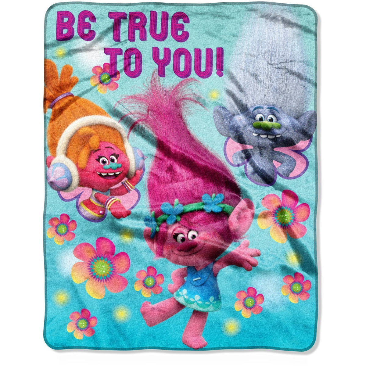 Trolls Be True to You Throw Blanket - 40" x 50"
