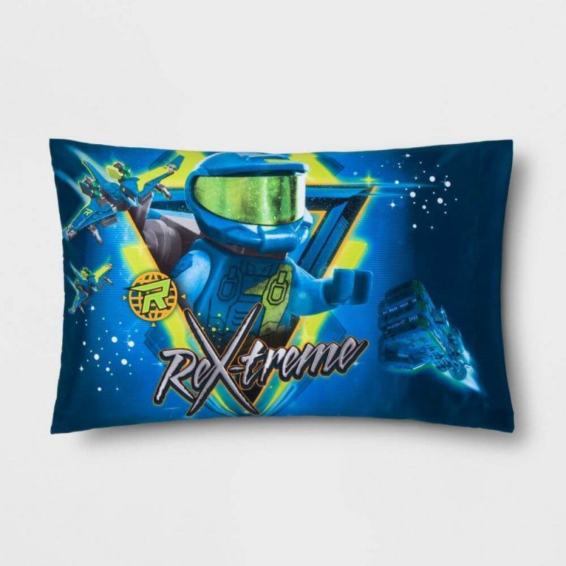 Kids Lego Movie Boys Reversible Pillowcase Vest Buddies Standard Size 1 Piece