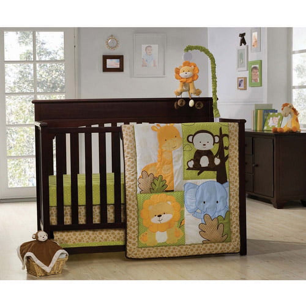 Graco Happy Safari 4 Piece Crib Set