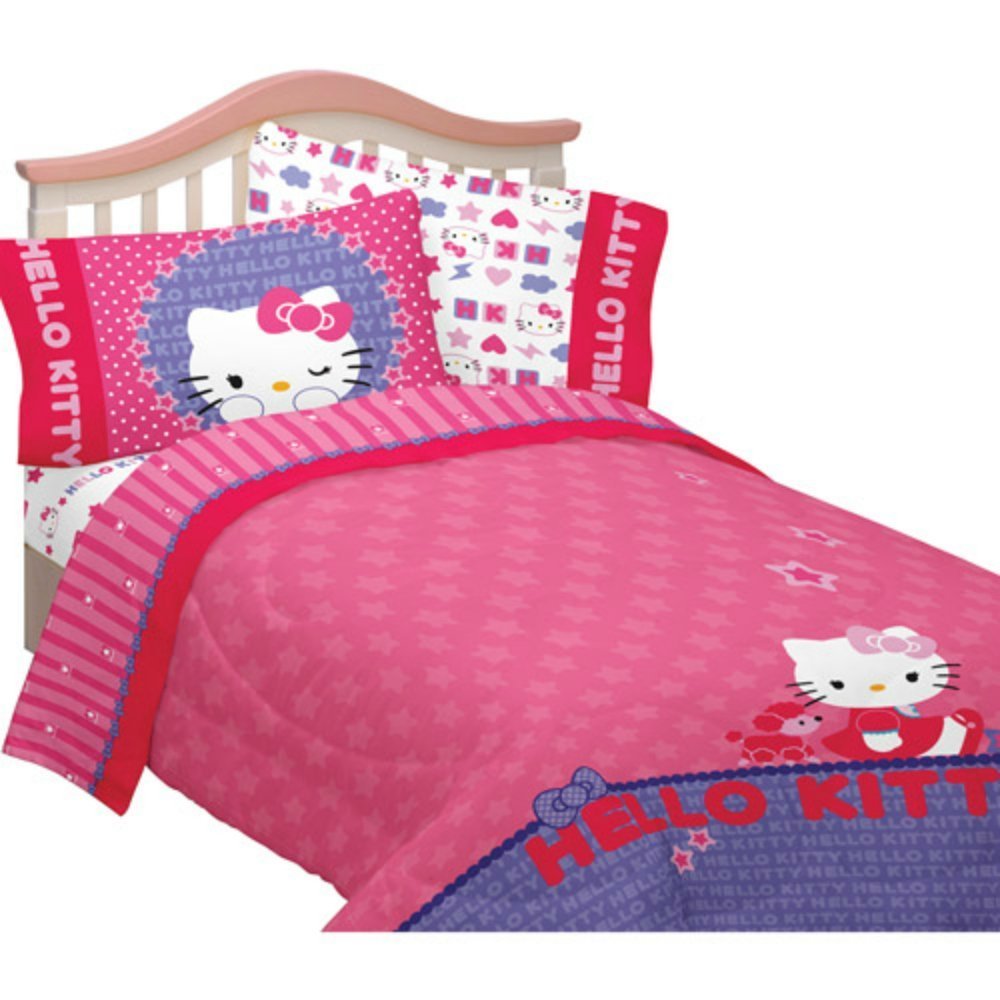 Hello Kitty Microfiber Kitty & Me Twin/full Bedding Comforter