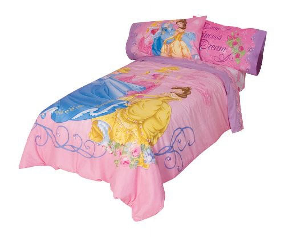 Disney Princess Garden Light Up Cotton Rich Comforter, Twin/Full