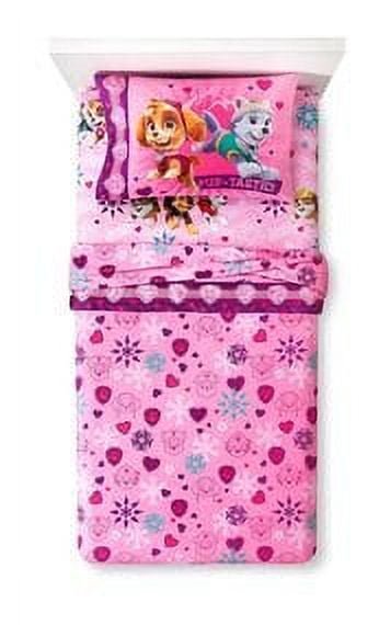 Paw Patrol 'Skye' Twin Size Flannel Sheet Set